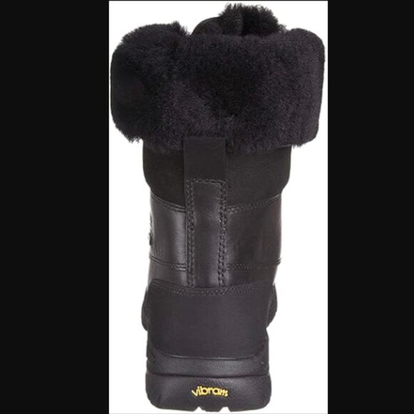 NIB UGG Men's Butte Black Boots, sz 8 - Picture 6 of 16